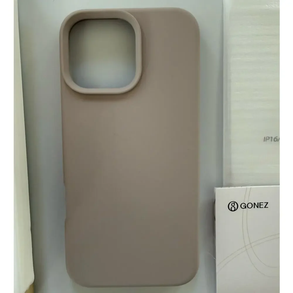 Gonez Case for Iphone 17 Pro Max Silicone Full Body Shockproof 6.9